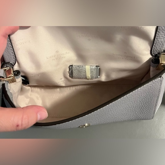KATE SPADE Crossbody Purse Mountain Grey - Picture 13 of 14